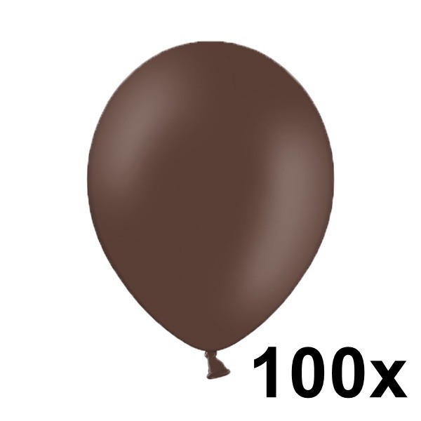 Pastel Chocolade Bruin 100 Stuks
